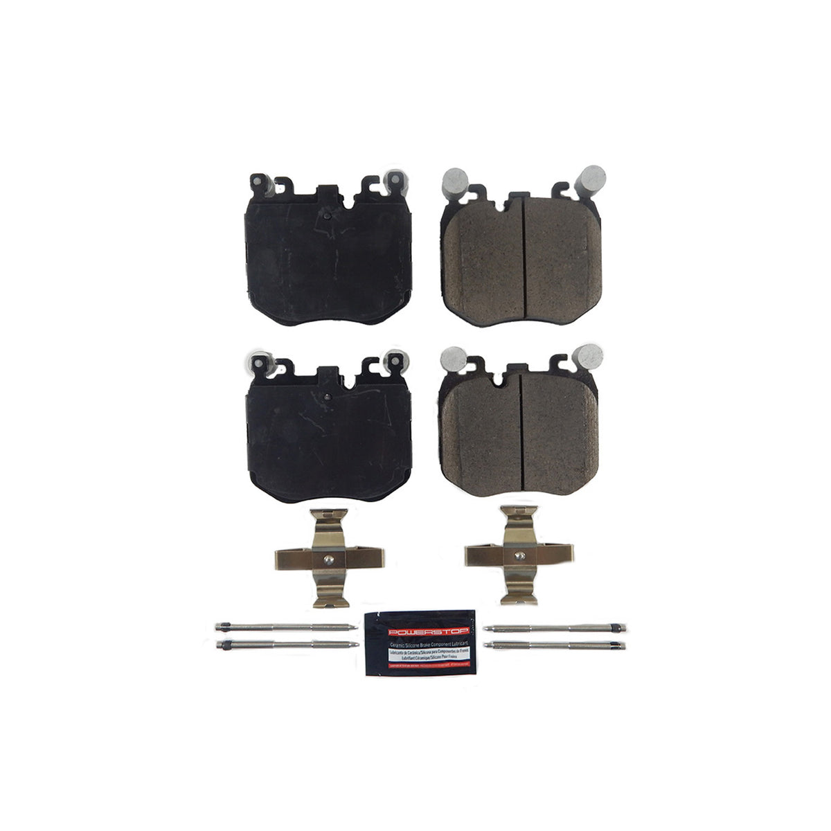 Front Carbon Fiber Ceramic Brake Pads PowerStop Evolution Sport Z23-2476