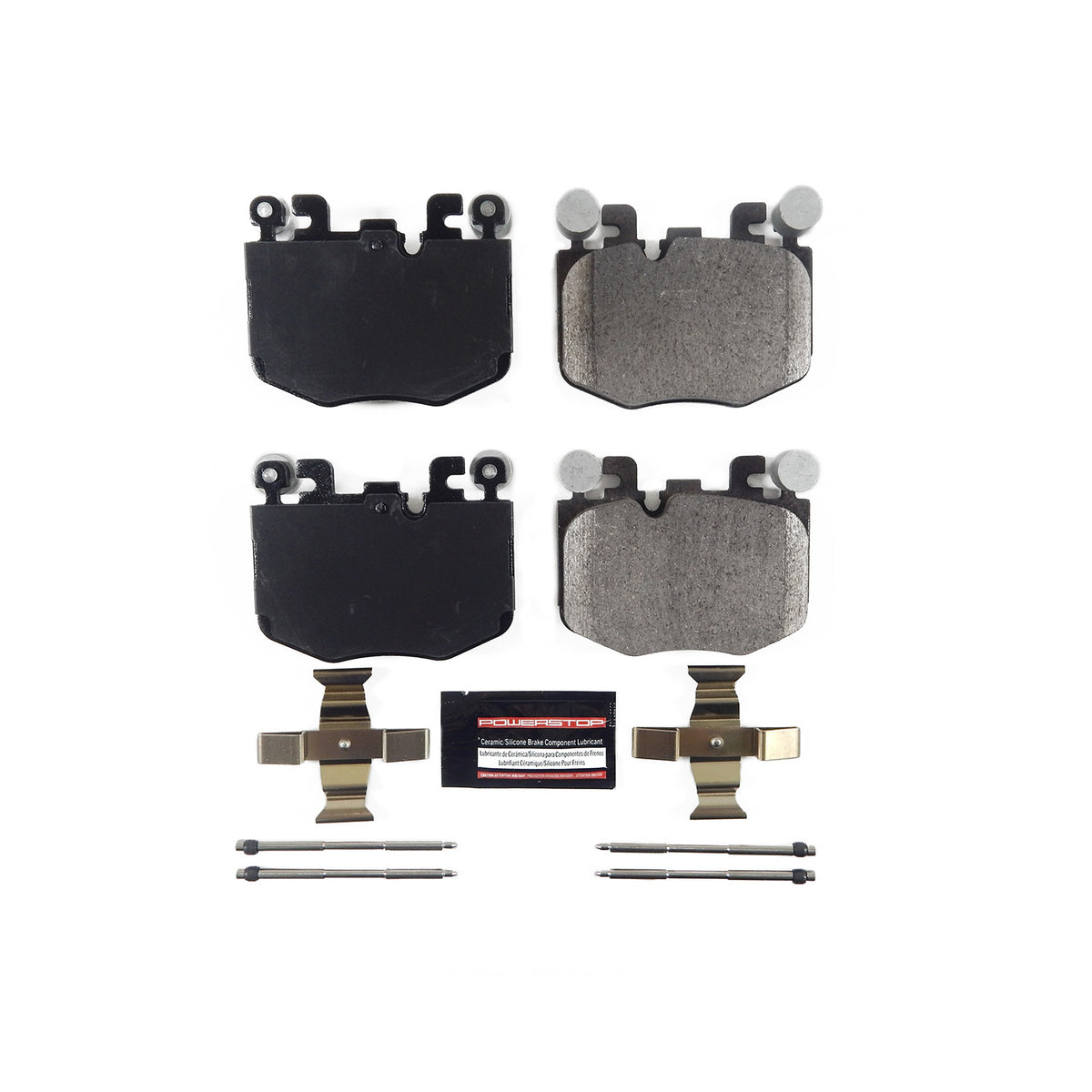 Front Carbon Fiber Ceramic Brake Pads PowerStop Evolution Sport Z23-2480