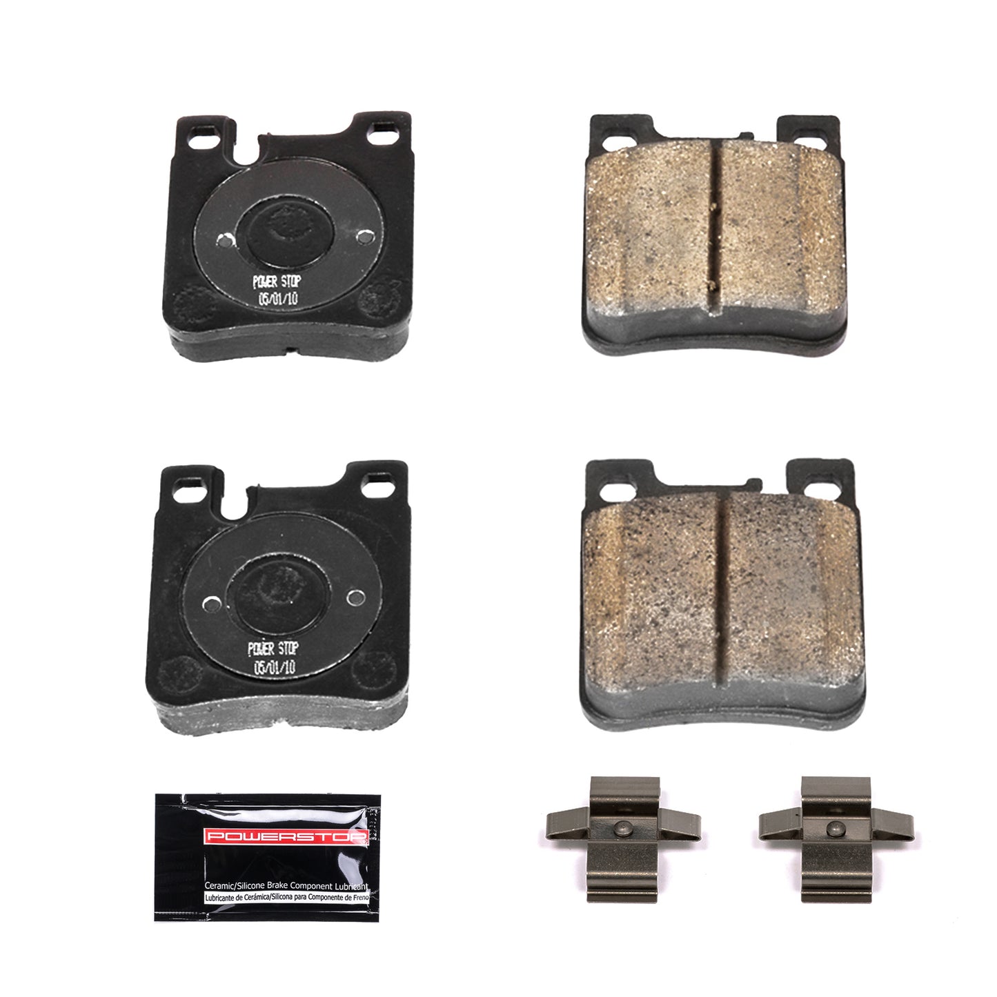 Rear Carbon-Fiber Ceramic Brake Pads by PowerStop NextGen NXE-603
