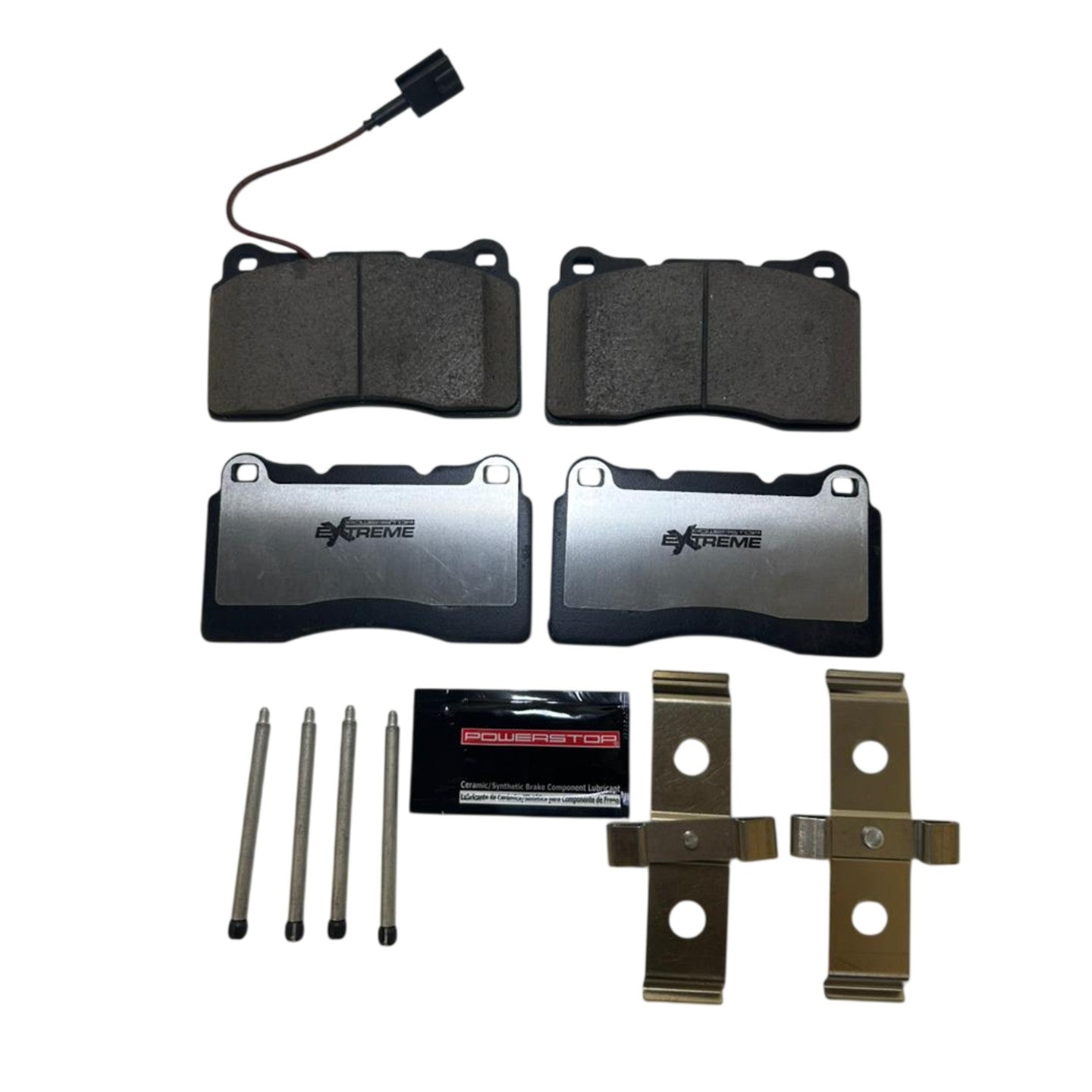 Front Carbon-Fiber Ceramic Brake Pads by PowerStop Z26 Maserati Ghibli Quattroporte (Z26-1016)