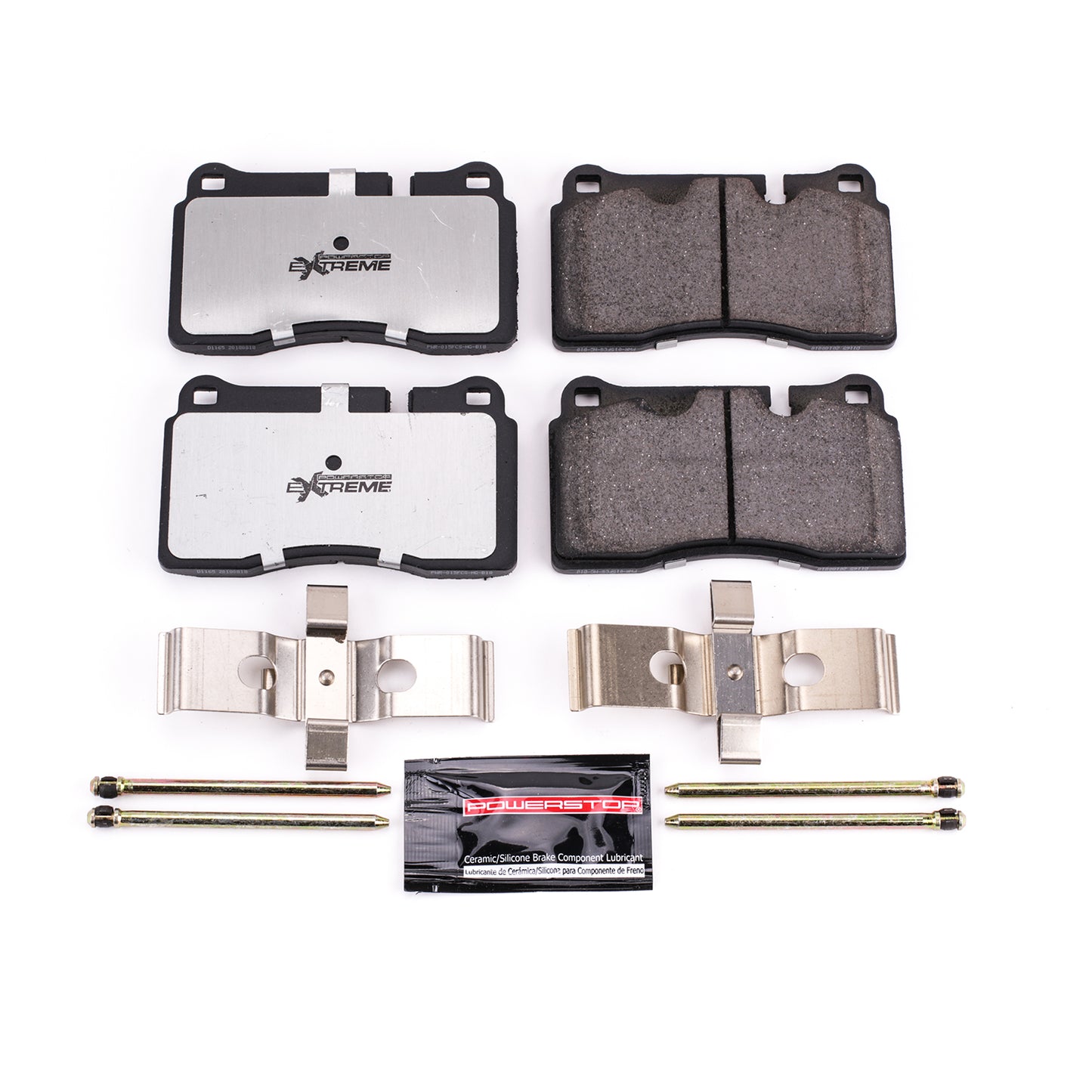 VW Touareg (2006-2017) Front Carbon Ceramic Brake Pads by PowerStop Extreme Z26 (Volkswagen) (Z26-1165)