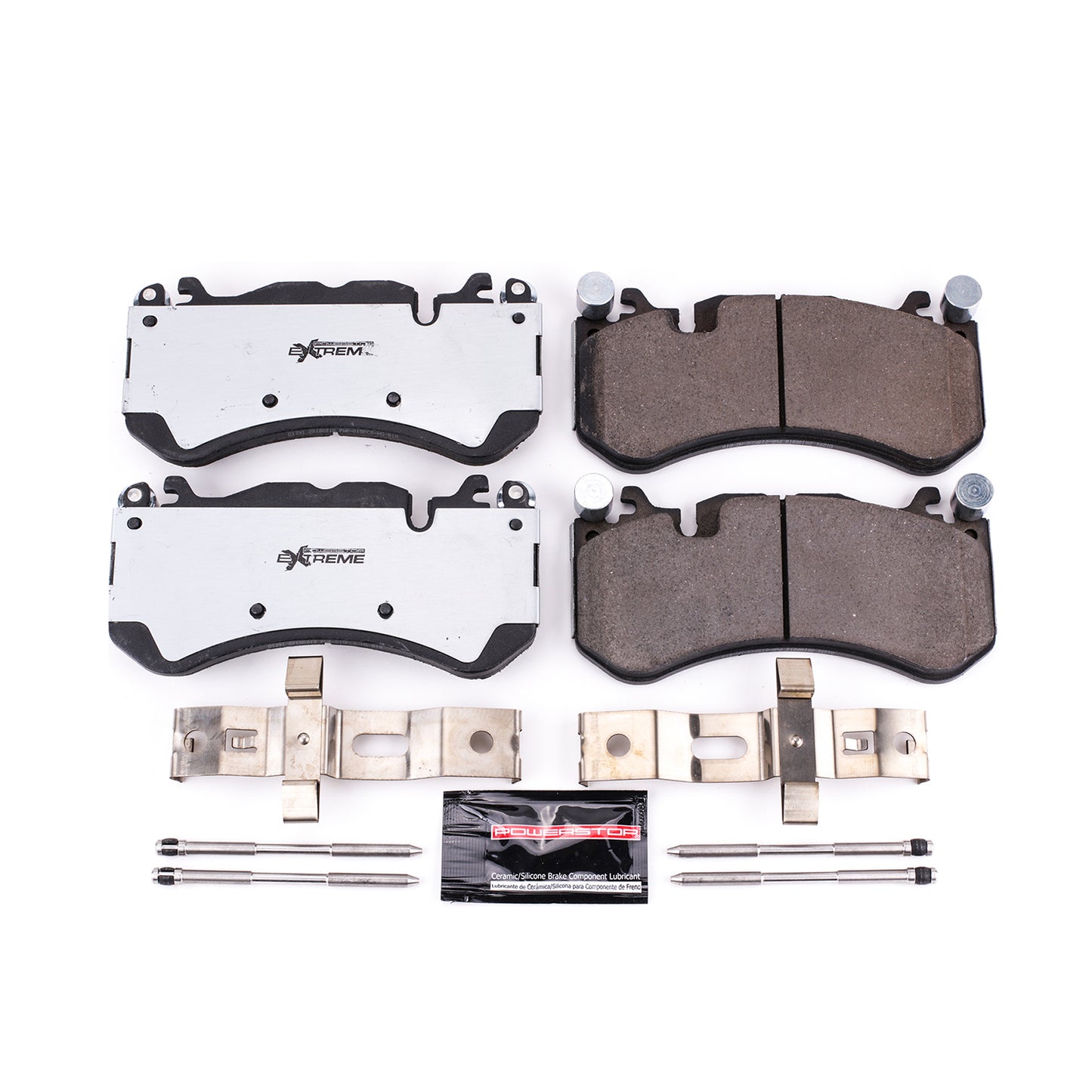 Front Carbon Ceramic Brake Pads by PowerStop Extreme Z26-1291