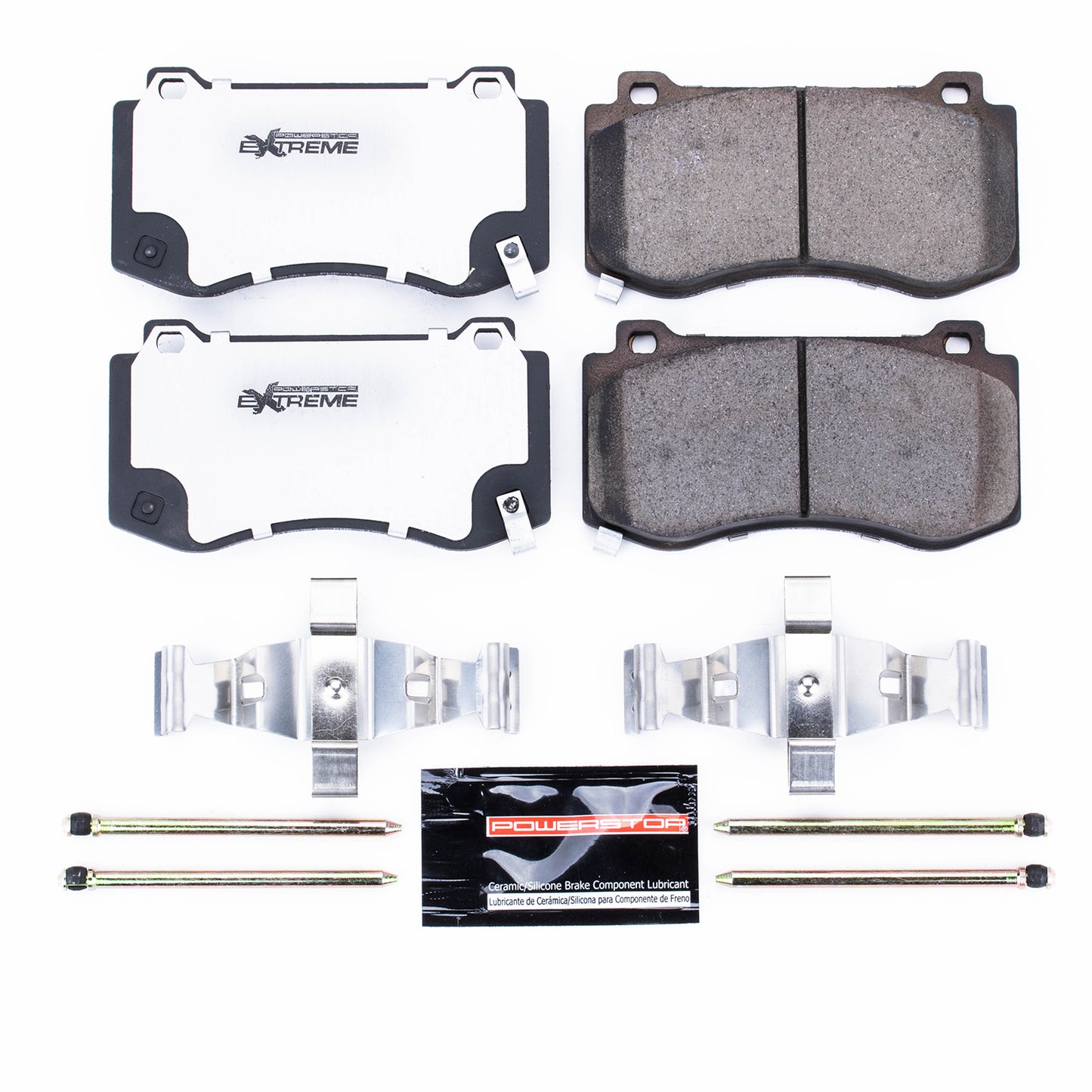 Front Carbon Ceramic Brake Pads by PowerStop Extreme Z26-1298