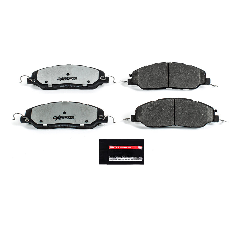 Front Carbon Ceramic Brake Pads by PowerStop Extreme Z26-1463