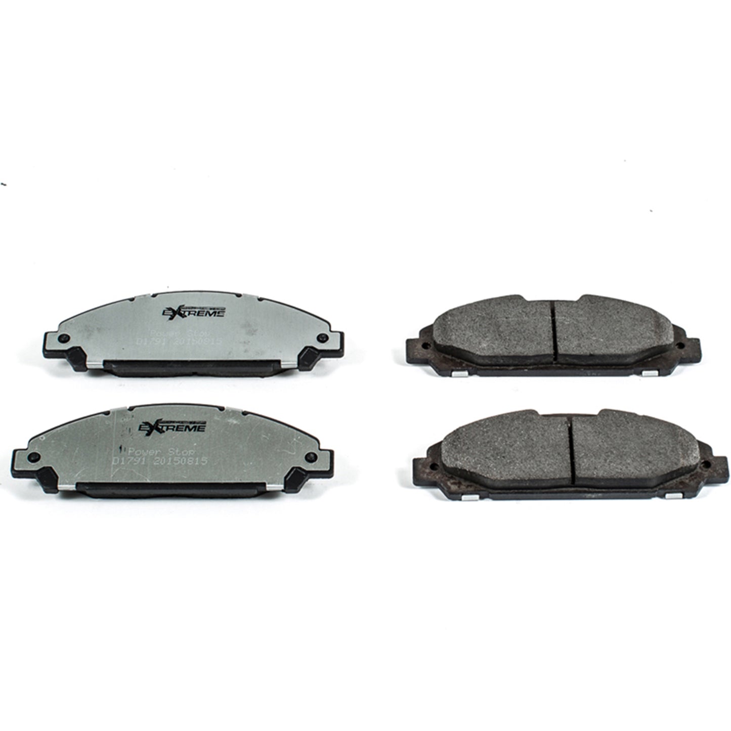 Front Carbon-Fiber Ceramic Brake Pads by PowerStop Extreme Z26-1791