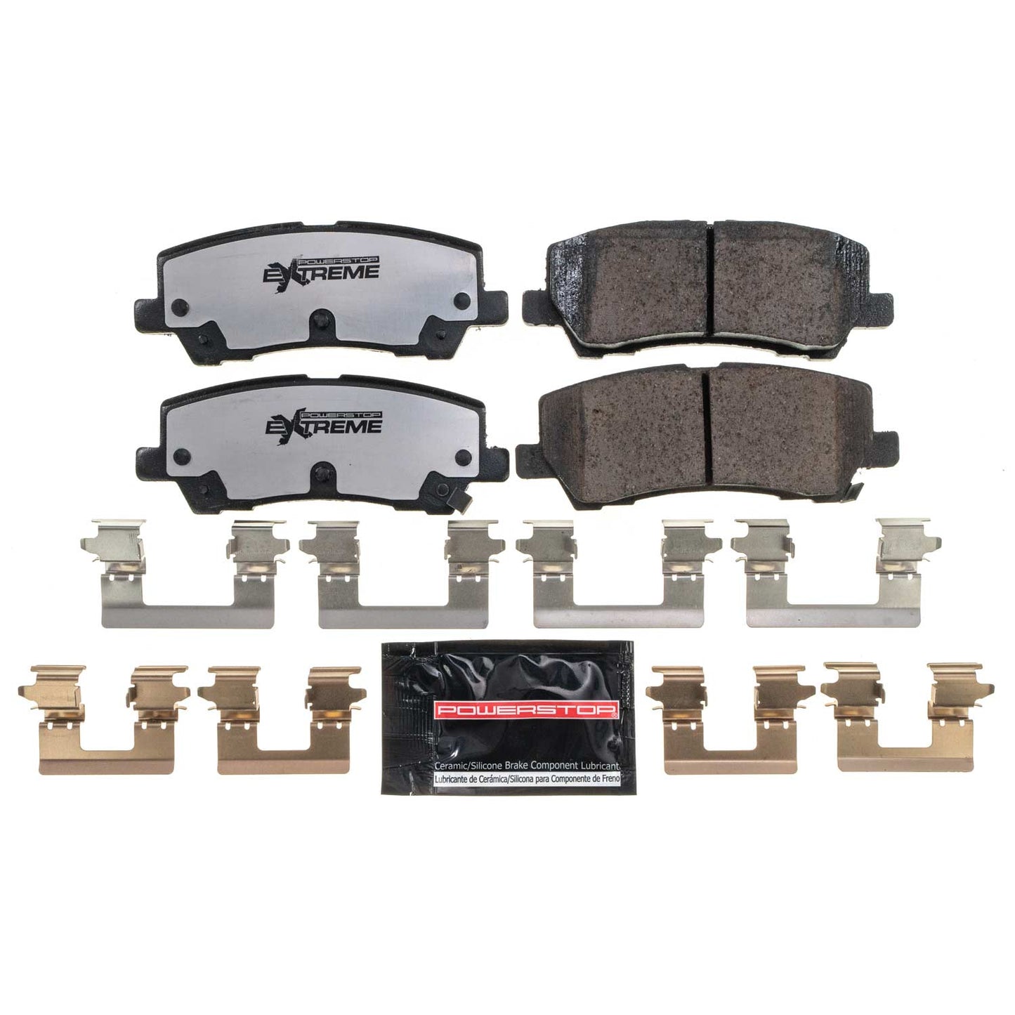 Rear Carbon Ceramic Brake Pads by PowerStop Extreme Z26-1793