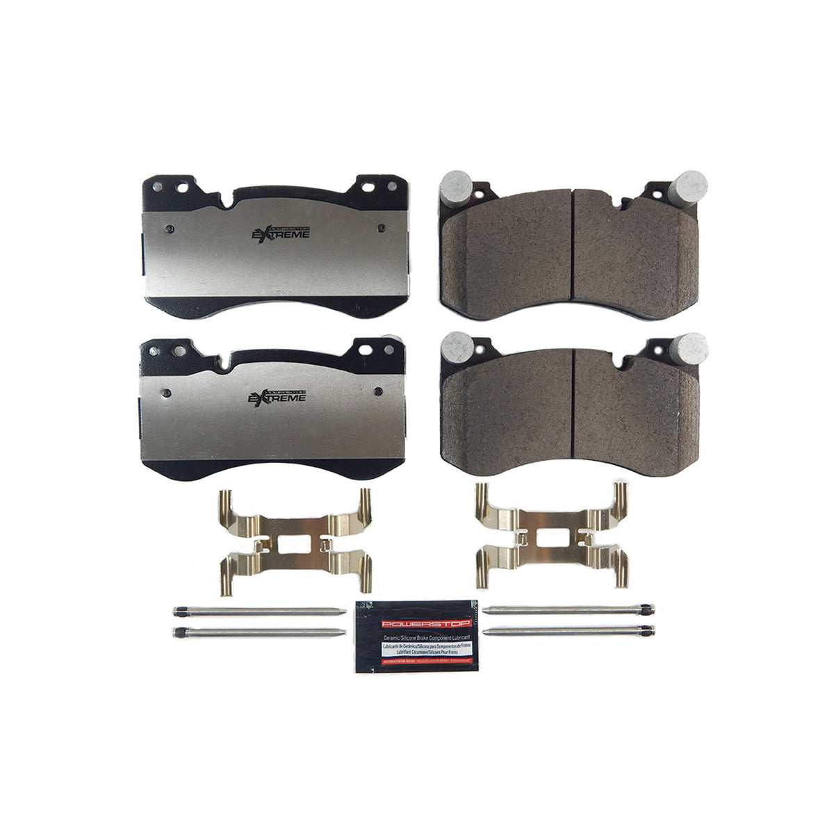 Front Carbon Ceramic Brake Pads PowerStop Extreme Z26-2478