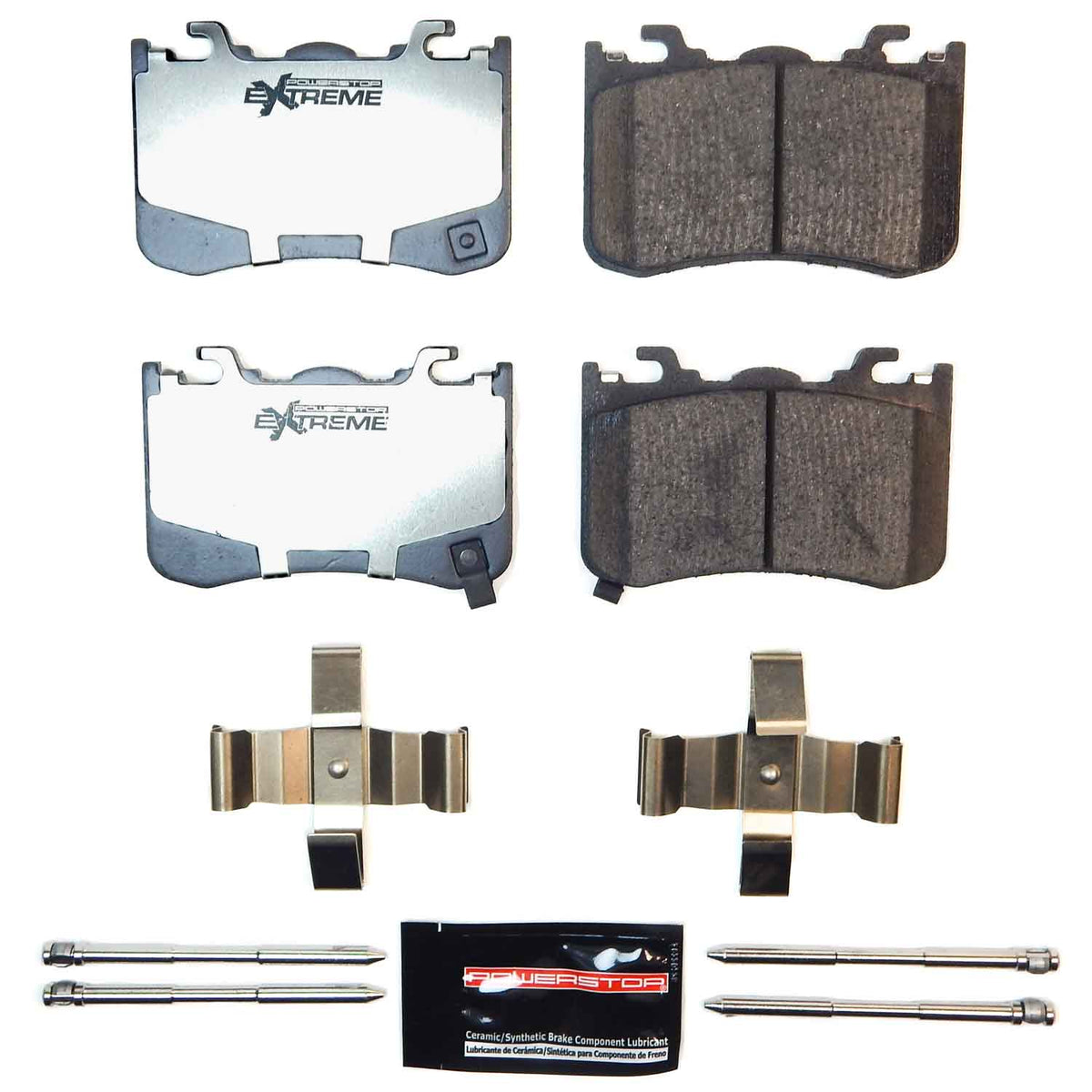 Rear Carbon Ceramic Brake Pads PowerStop Extreme Z26-2528