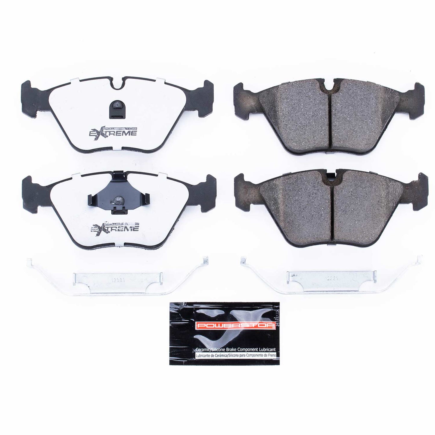 Front Carbon-Fiber Ceramic Brake Pads by PowerStop Extreme Z26 (Z26-394)