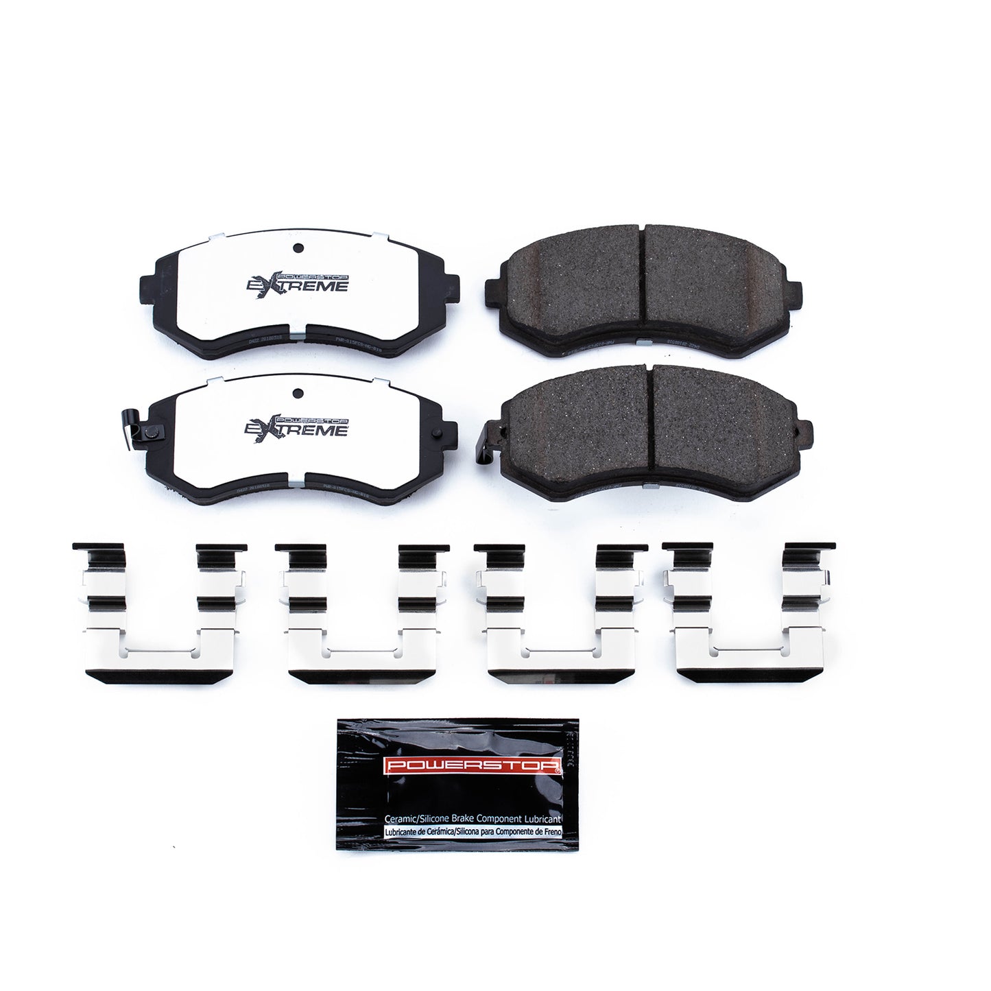 Nissan Patrol Y61 VTC (2-door) - Rear Carbon Ceramic Brake Pads by PowerStop Extreme Z36 (Z36-422)
