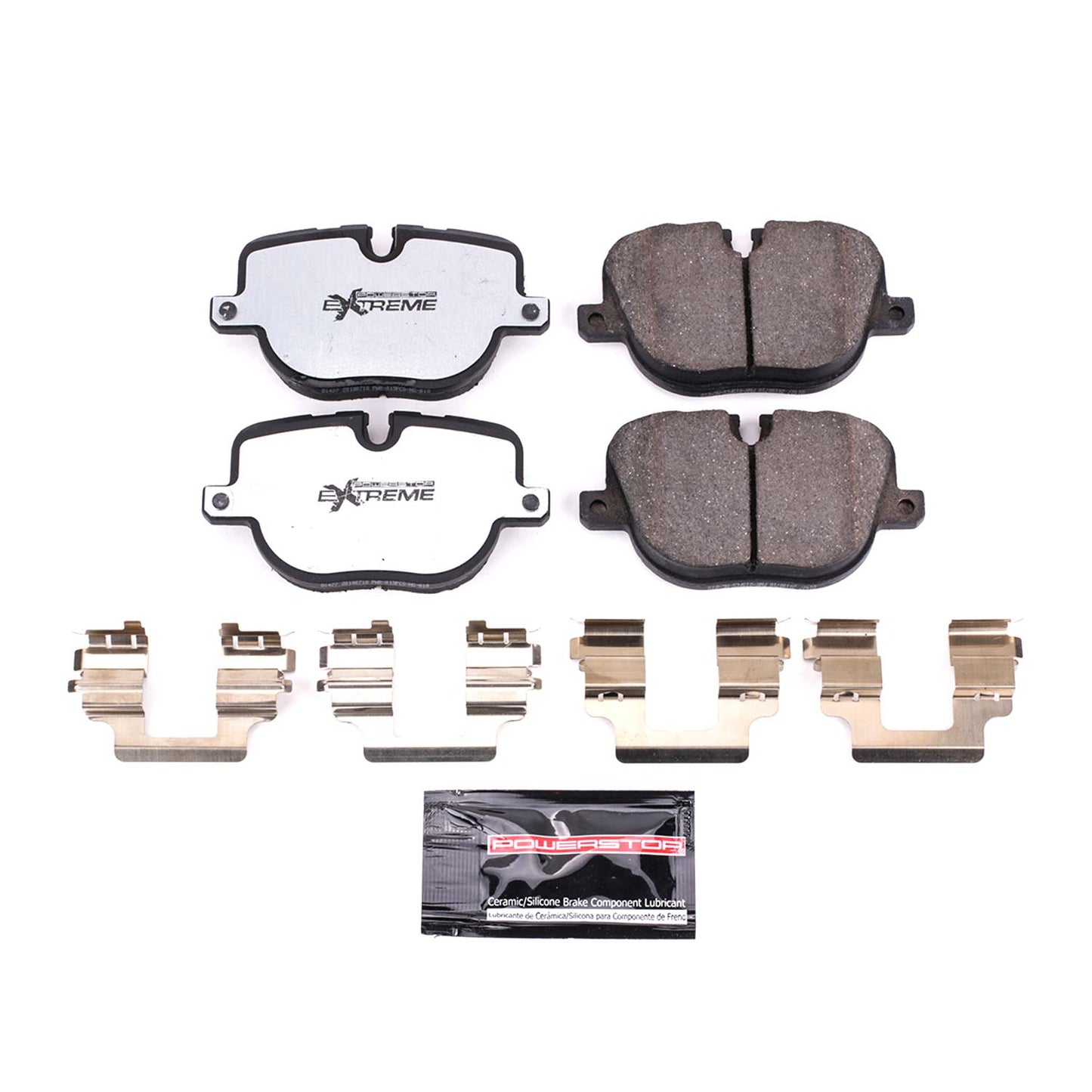 Rear Carbon-Fiber Ceramic Brake Pads for Range Rover Supercharged by PowerStop Extreme Z26 (Z26-1427)