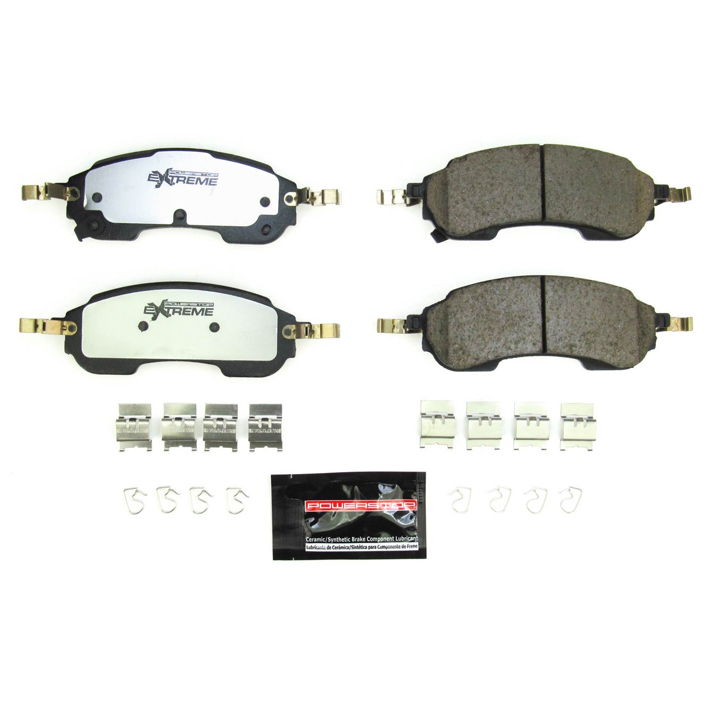 Ford Bronco - Rear Carbon Ceramic Brake Pads by PowerStop Extreme Z36 (Raptor) (Z36-2414)