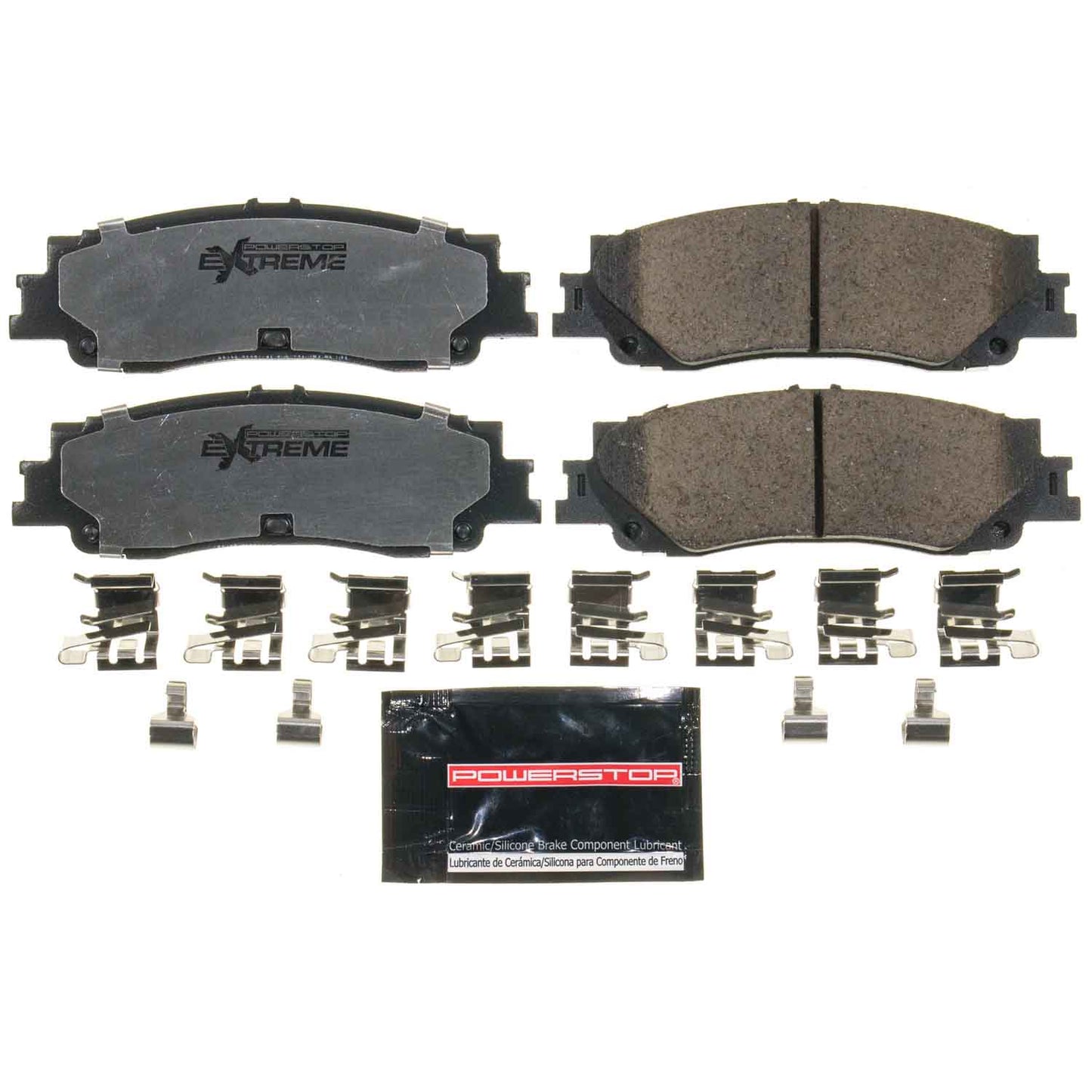 Rear Carbon Ceramic Brake Pads by PowerStop Extreme Z36-2439
