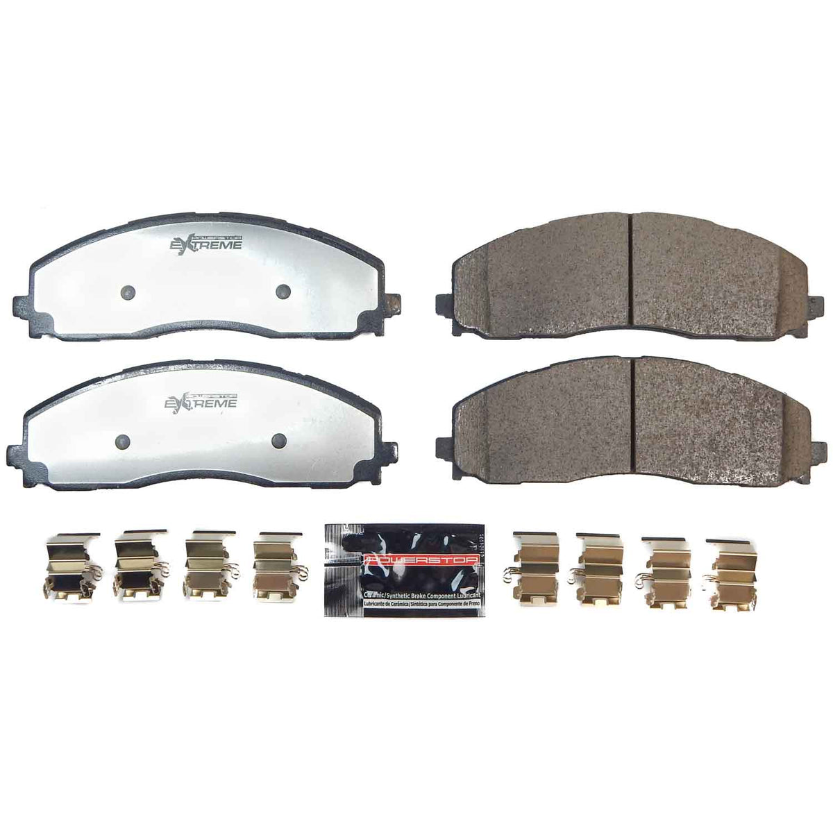 Front Carbon Ceramic Brake Pads PowerStop Extreme Z36-2490