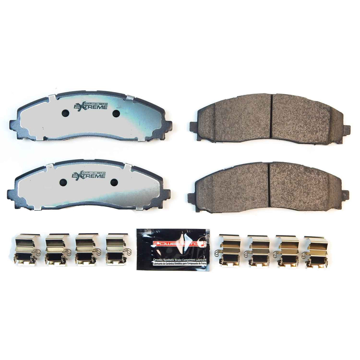 Rear Carbon Ceramic Brake Pads PowerStop Extreme Z36-2491