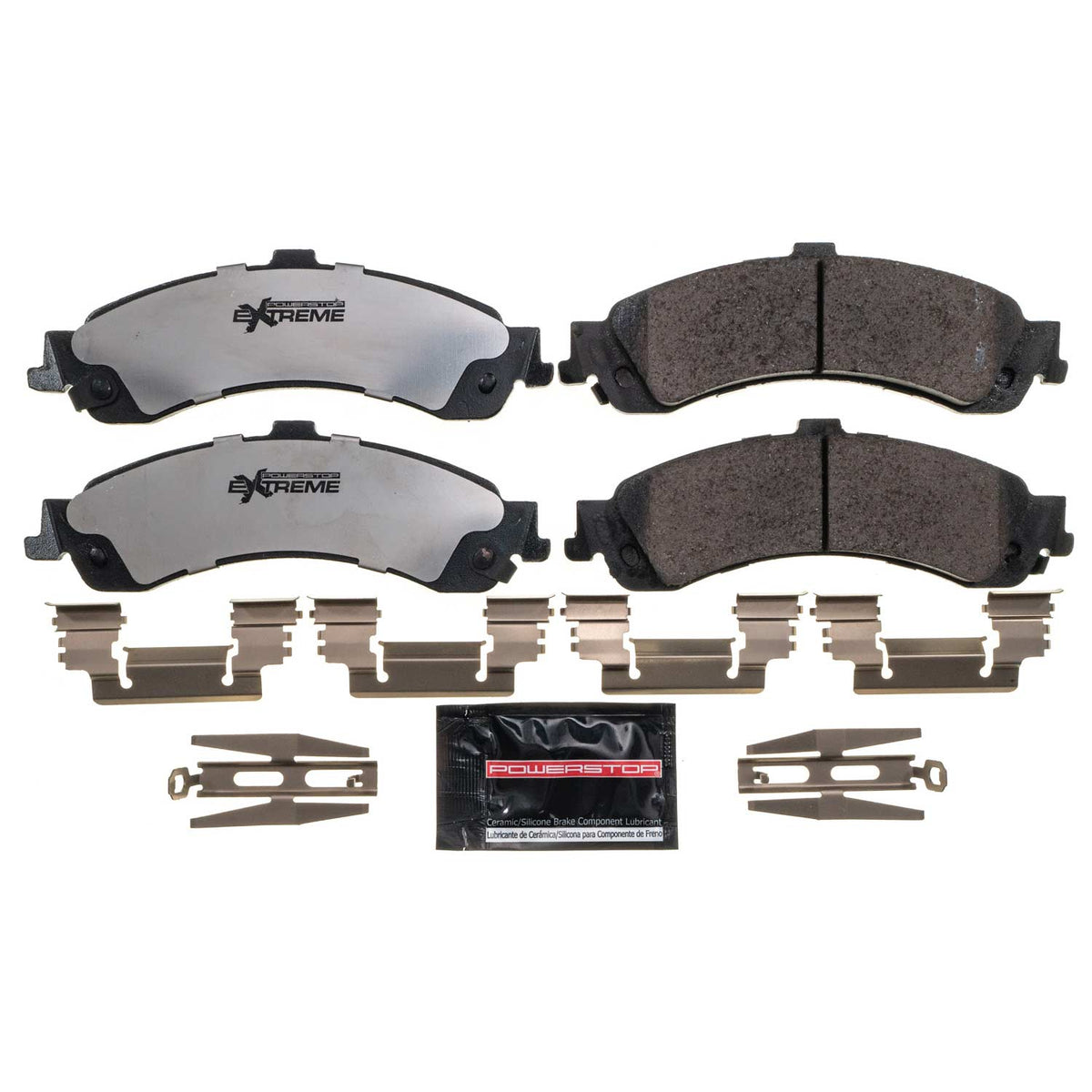 Rear Carbon Ceramic Brake Pads PowerStop Extreme Z36-834