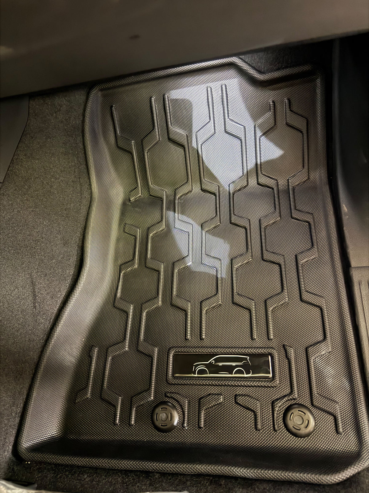 All-Weather Rubber Floor & Trunk Mats Set - Nissan Patrol Y63