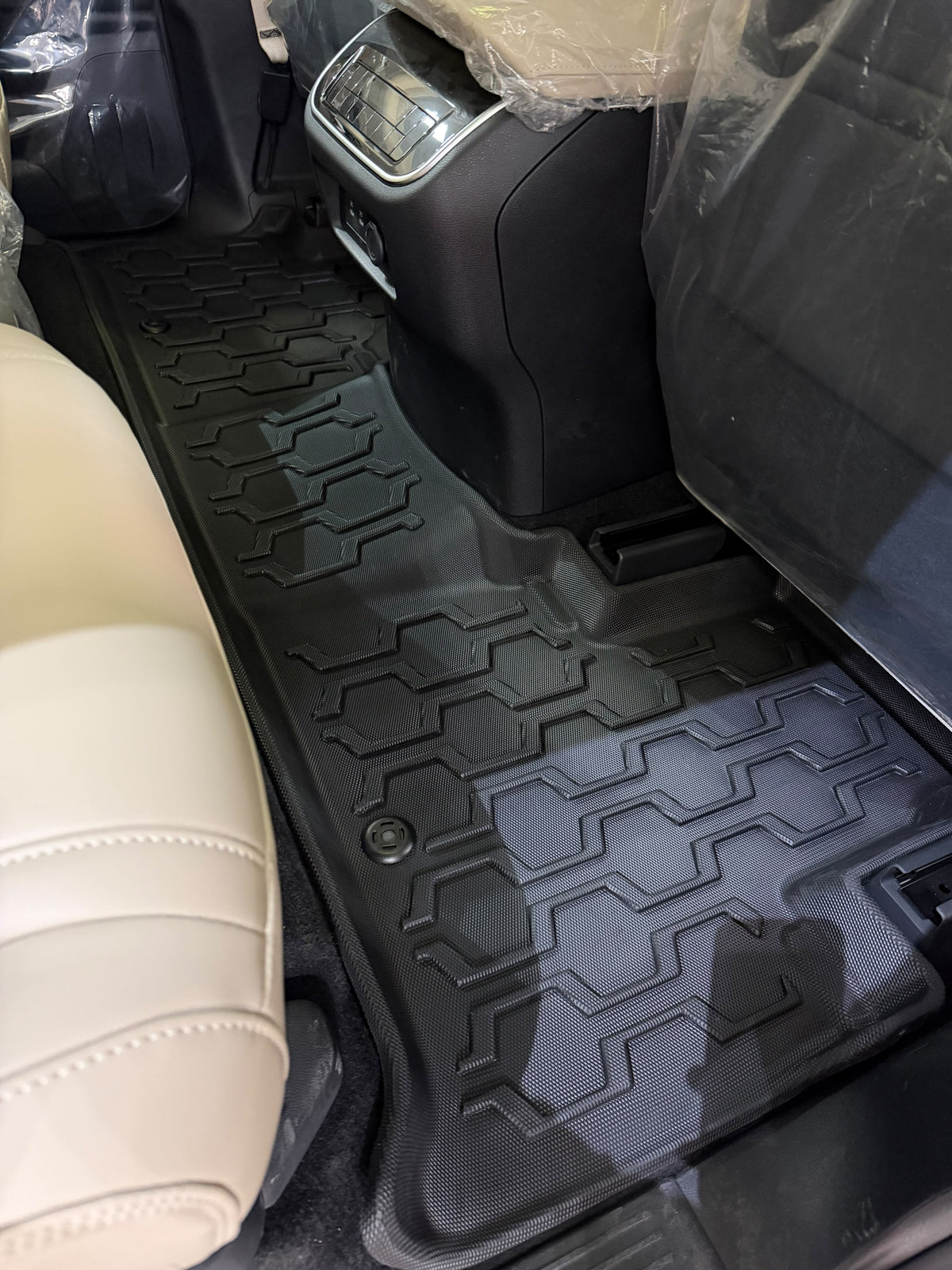 All-Weather Rubber Floor & Trunk Mats Set - Nissan Patrol Y63