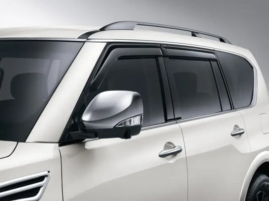 Genuine OEM Nissan Patrol Armada Infiniti QX Side Window Deflectors