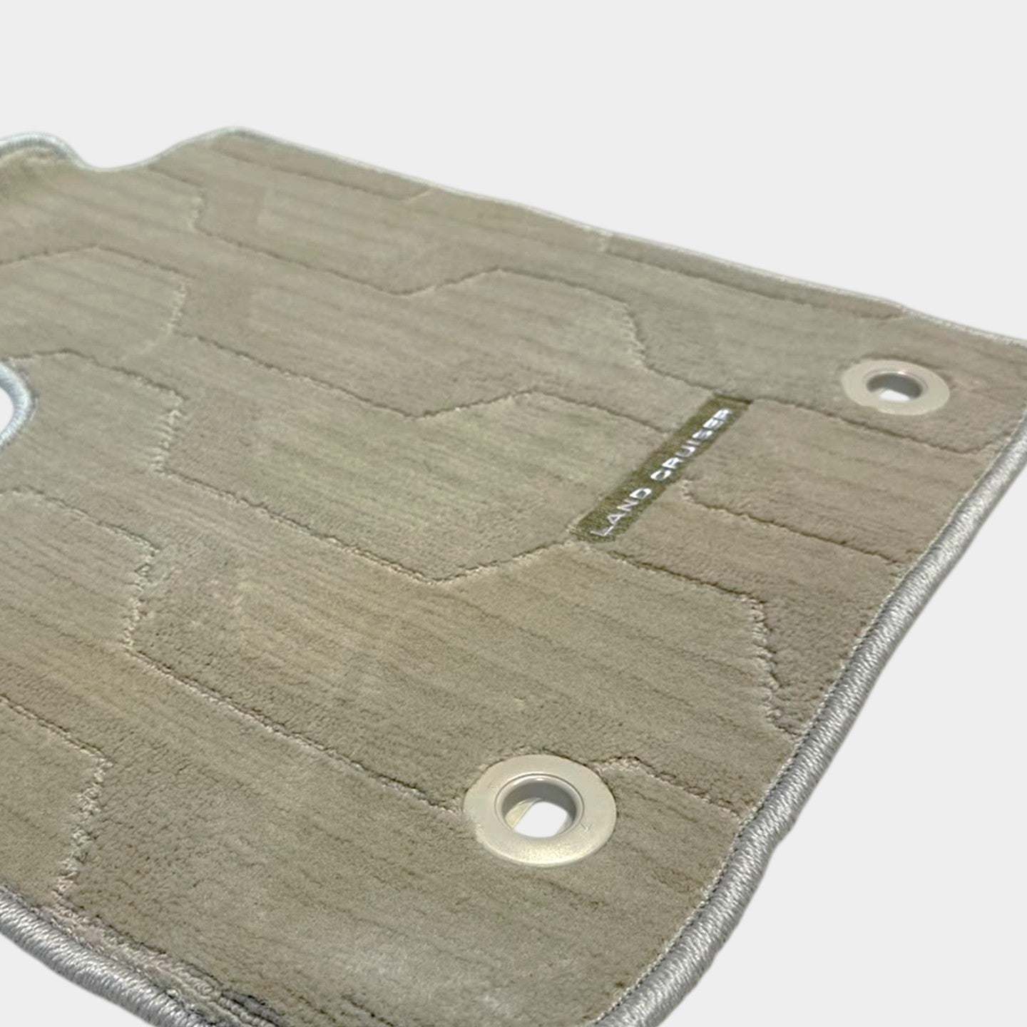 Toyota Land Cruiser LC300 Beige Genuine Floor Mats (FE Type)