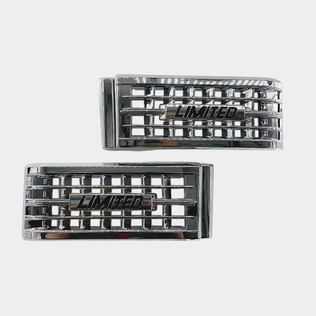 Chrome Air Vents Set (Limited) - Toyota Land Cruiser LC70 Pickup