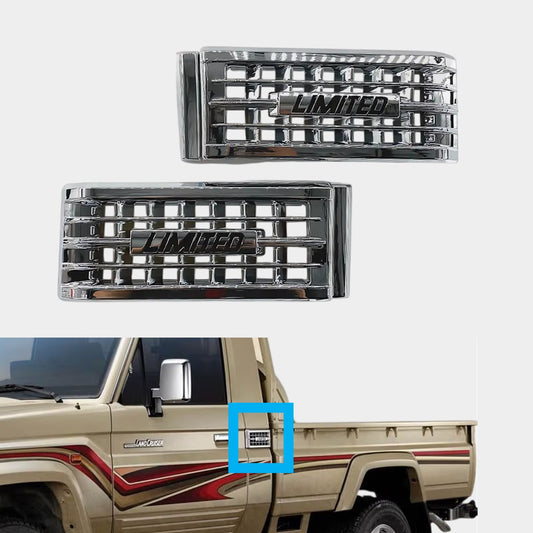 Chrome Air Vents Set (Limited) - Toyota Land Cruiser LC70 Pickup