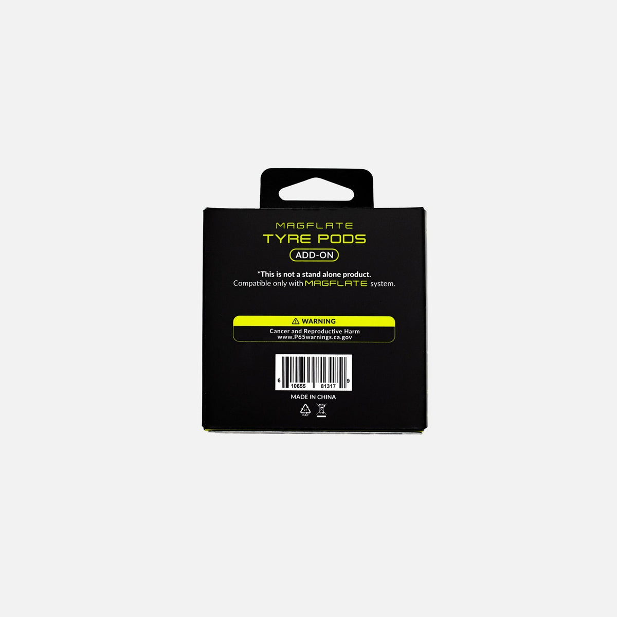 NSV MAX MAGFLATE 4-Piece Tyre Pods (Add-On)