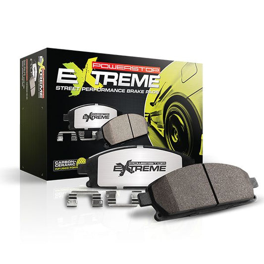 Front Carbon-Fiber Ceramic Brake Pads by PowerStop Extreme Z26 (Z26-1836)