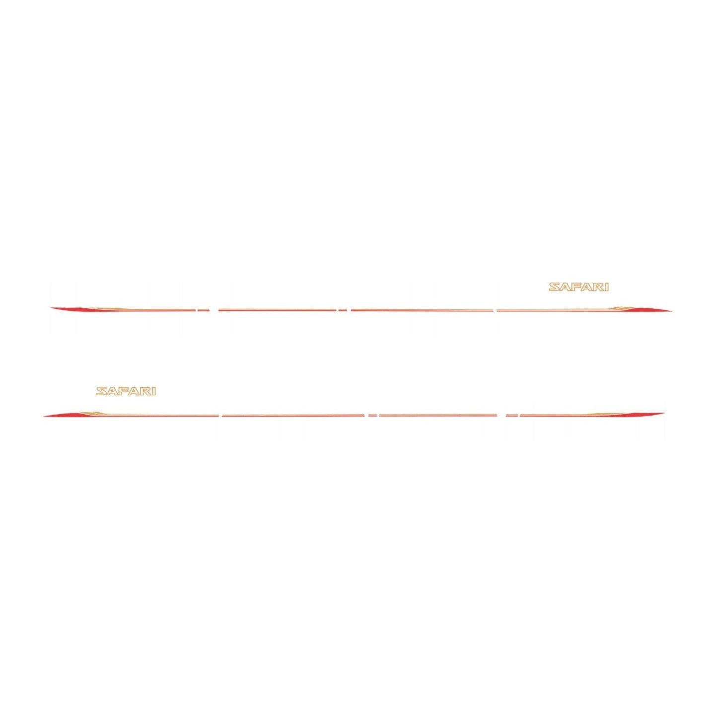 Safari Side Stripe Stickers - Nissan Patrol Y61 4-door VTC GU (Copy One)